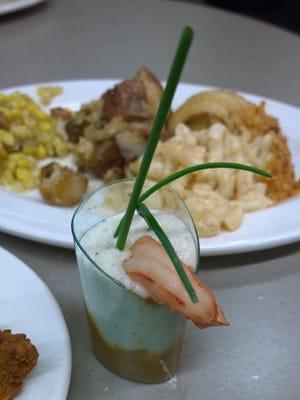 Shrimp and Grits shooter