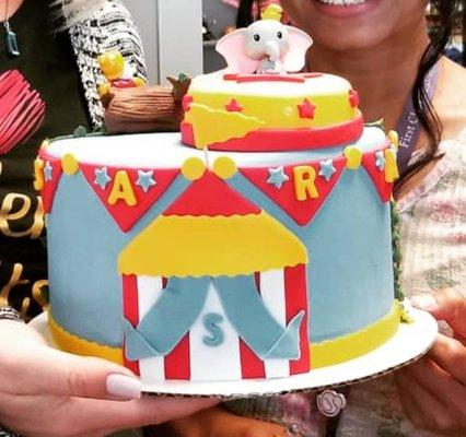 Dumbo side of the cake