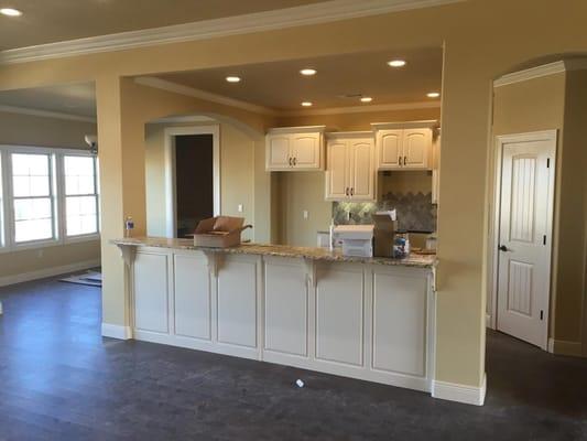 Nice "custom" kitchen in spec house at 8111 Finches Grove Road