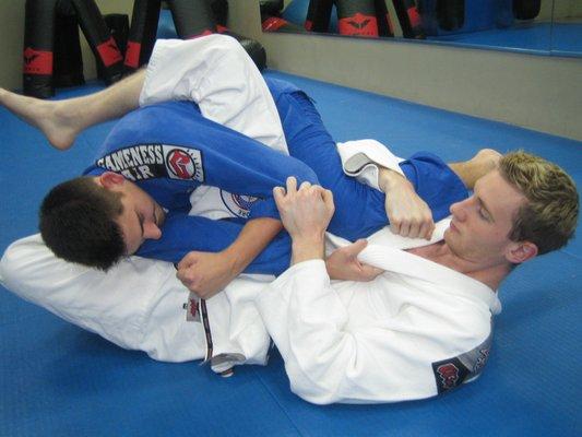 Adult BJJ class. Tuesday & Thursday 7:15 - 8:15 pm