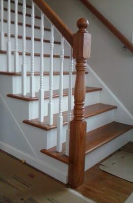 Staircase Completion, Stillwater, NY.