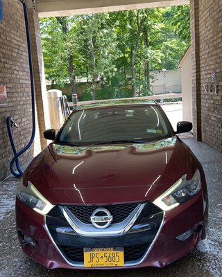 Nissan in for a full detail