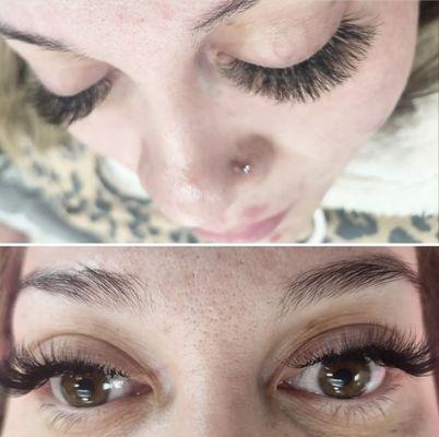 Lash extension full set