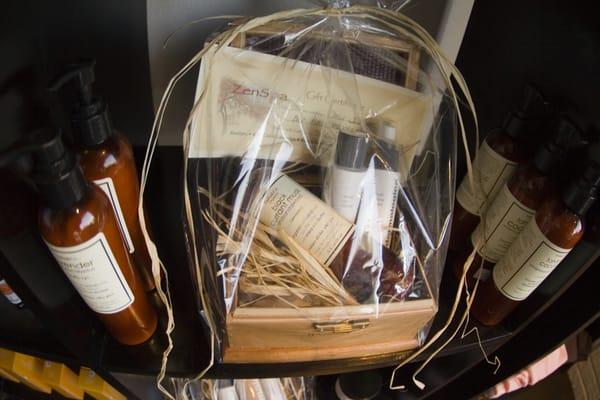 We offer gift baskets and gift certificates for all of your special occasions!