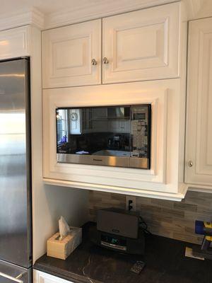 Custom microwave molding cover