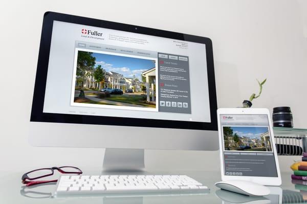 Fuller Land and Development - Website and Branding