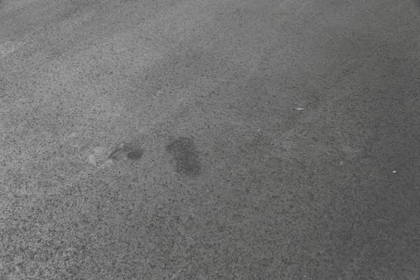 Huge boot print left in the middle of my driveway by opal