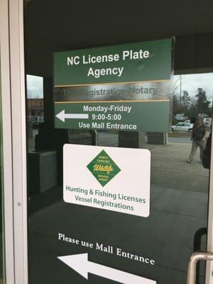 New office in High Point License Plate Agency