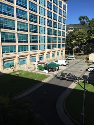 What POST looks like (yes, it's the big blue building)