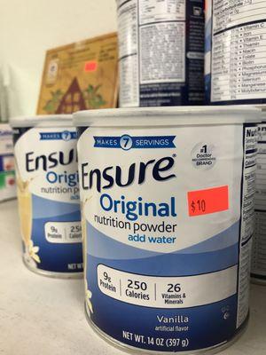 Ensure/Entrust $10