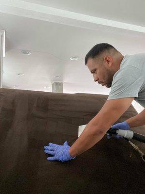 Upholstery cleaning