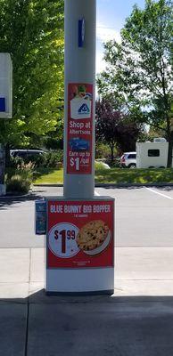 Jackson's branding. Use your Albertsons fuel points here