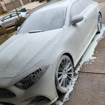 Foam wash!