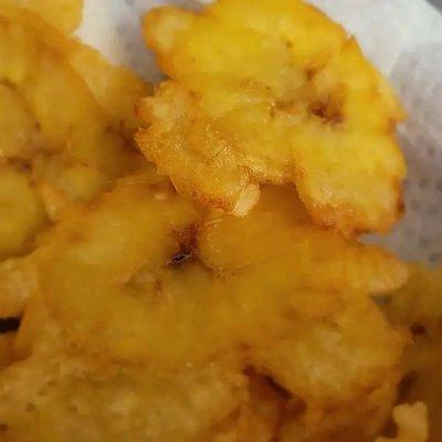 Tostones de Pana / Breadfruit Tostones