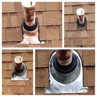 Roof collar replacement