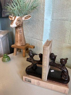 Bird bookends