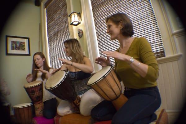 Celebrate life through community drumming circles