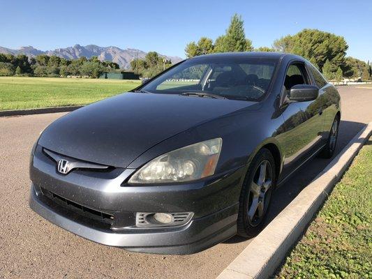 2005 Honda accord coupe EX