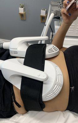 EMS  ( electro muscle stimulation) BURN FAT & BUILD MUSCLE