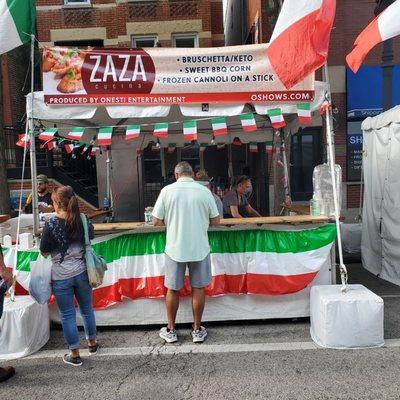 Taylor Street invaded by Chicago's Festa Italiana 2022 by O-Shows