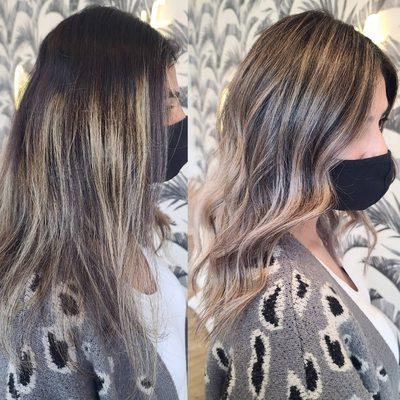 Balayage transformation!