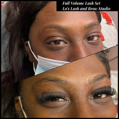 Full Volume Eyelash Extensions