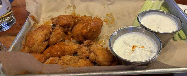 Way overpriced boneless wings