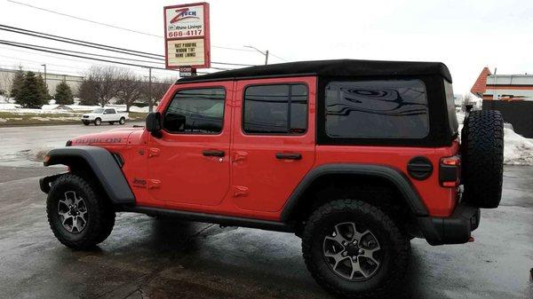 2018 Jeep Wrangler Unlimited - LLumar Window Tinting