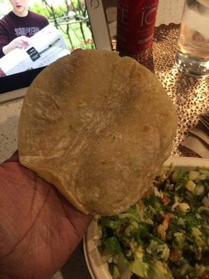 Did the tortillas get smaller??