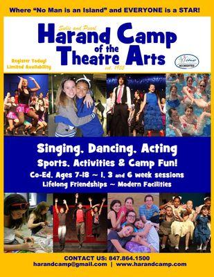 To register, or for more information, contact 847-864-1500, harandcamp@gmail.com or visit www.harandcamp.com.