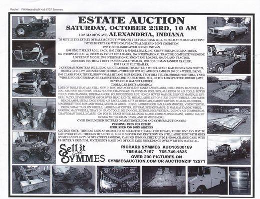 Symmes Auction Co.