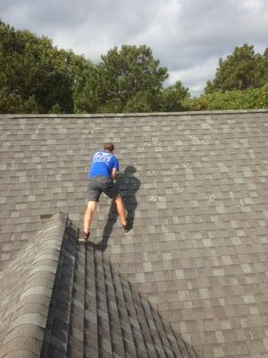 We offer free roof inspections and document any hail/wind damage. We present our findings directly to your  insurance company