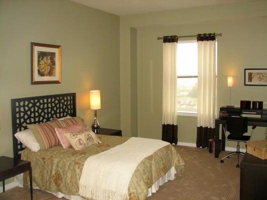 Justison Landing Model Bedroom