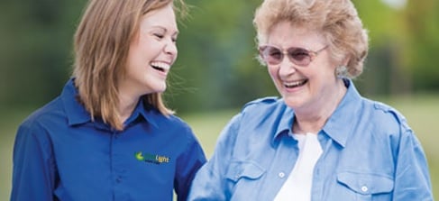 FirstLight HomeCare Caregivers provide compassionate care.