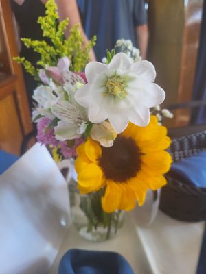 Flowers on our table