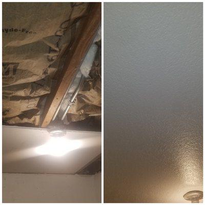 Ceiling Drywall repair