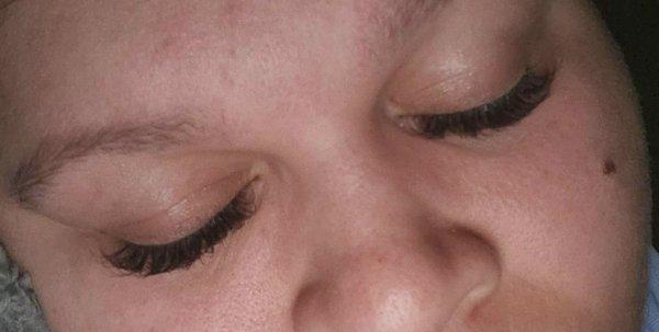 Full set lash extensions