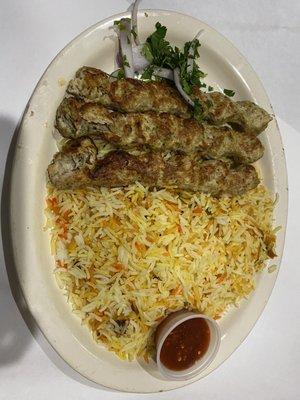 Chicken Kafta Kabab