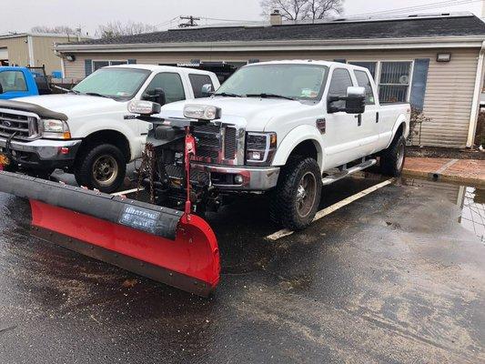 Customers Used plow switched to new truck