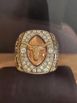 Texas Longhorn National Championship ring. One of many...