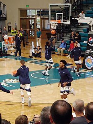 Villanova shoot around