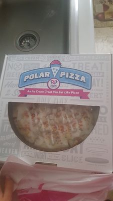 Cookie dough polar pizza