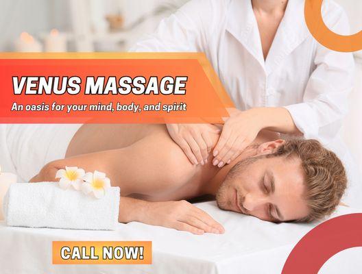 Venus Massage | Asian Spa Bonsall