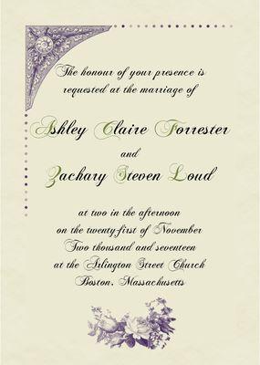 Wedding Invitation