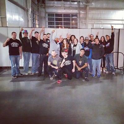 The team at Battle in the Barn Oct. 25 2014.