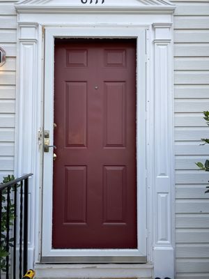 Screen Door Installation