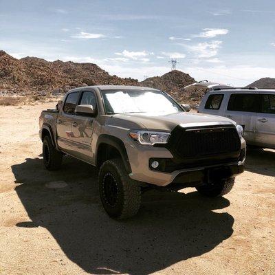 Tacoma built by TE motorsports.