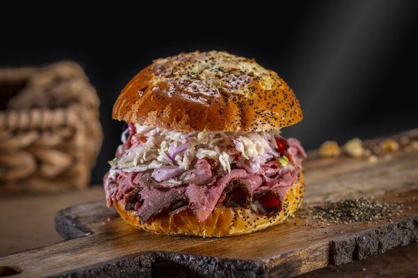 Roast Beef Sandwich Food Photography