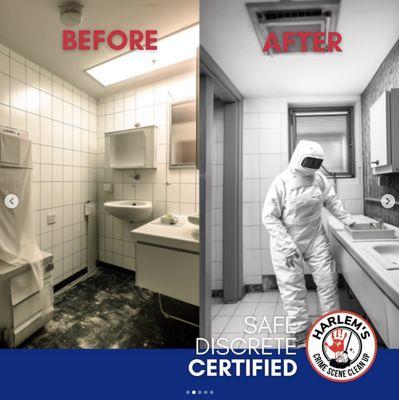 Whether it's a crime scene in your home or a biohazard cleanup in your officeResidential or Commercial, We've Got You Covered!