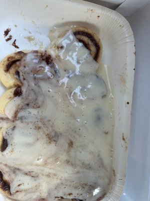 Raw Cinnabon rolls